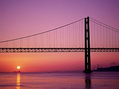 Ponte 25 de Abril, Lisbon, Portugal
